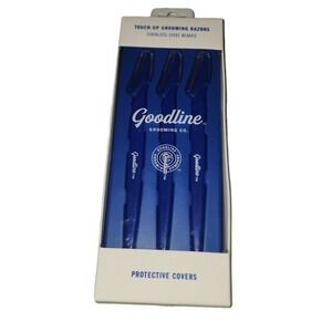 Goodline Grooming Razors Touch-Up Eyebrow Facial‎ Hair Remover Stainless Steel